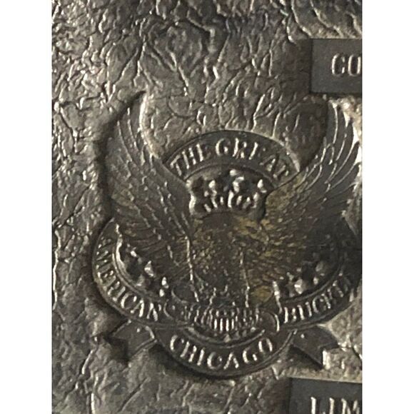 VTG 1979 The Great American Buckle Co. Limited Edition Train Car Buckle Belt - Picture 6 of 8